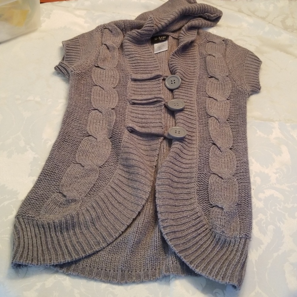 Gray sweater